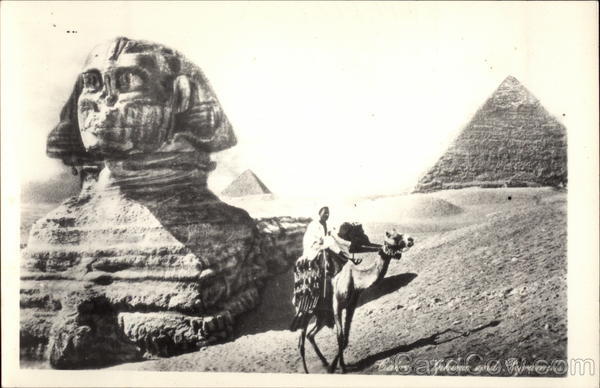 The Sphinx and Pyramids Cairo Egypt Africa