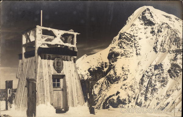 Geephysikalischer Pavillon Jungfraujoch Switzerland