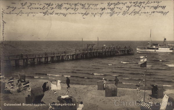 Landing Stage - Landungsbrucke Ostseebad-Brunshaupten Germany