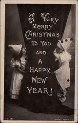A Very Merry Christmas Postcard