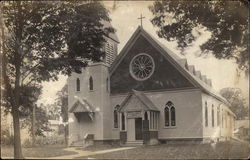 St. Matthews Church Postcard