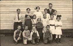 School Children Postcard