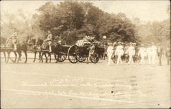 Funeral Procession for President Harding Postcard