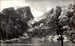 Dream Lake (Alt. 9950 ft.) Postcard