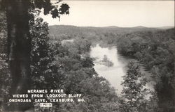 Meramec River Postcard