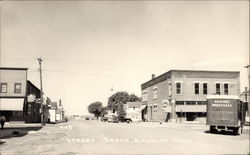 Street Scene Nicollet, MN Postcard Postcard