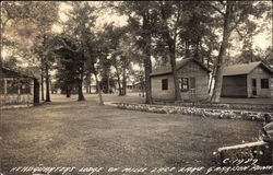 Headquarters Lodge on Mille Lacs Lake Garrison, MN Postcard Postcard