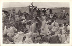 Eskimo Walrus Hunters Postcard