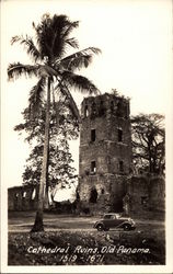 Cathedral Ruins Postcard