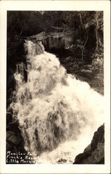 Manitou Falls - Finch's Resort Little Marais, MN Postcard Postcard