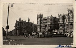 Hotel Majestic & Waterloo Mansion Postcard
