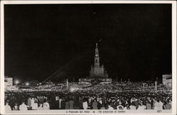 The Procession of Candles Postcard