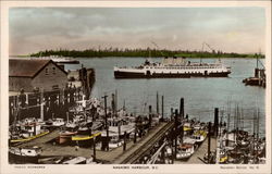 Nanaimo Harbour British Columbia Canada Postcard Postcard