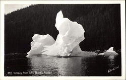 Iceburg from Taku Glacier Juneau, AK Postcard Postcard