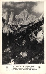 Mt. Whitney Postcard