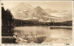 Lake Josephine and Gould Mountain Lake Josephine and Gould Mountain