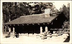 Blue Bell Lodge Cabin Postcard