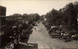 Street Scene Postcard