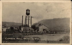 Lumber Mill Postcard