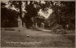 Tennyson's House from East Farringford, England Postcard Postcard