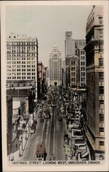 Hastings Street, Looking West Postcard