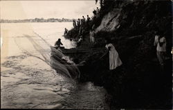 Fishing on the Amazon Postcard