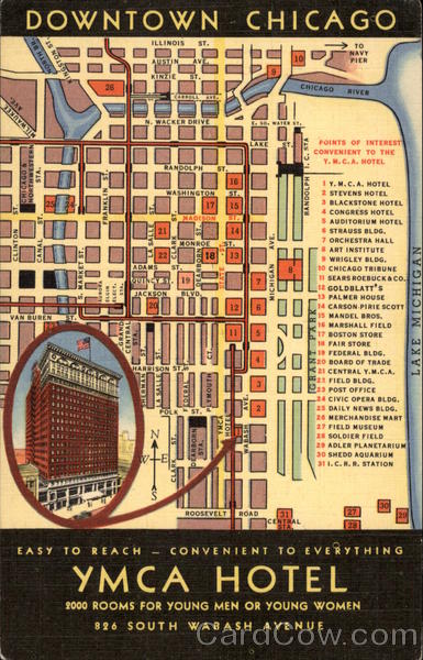 YMCA Hotel Chicago Illinois