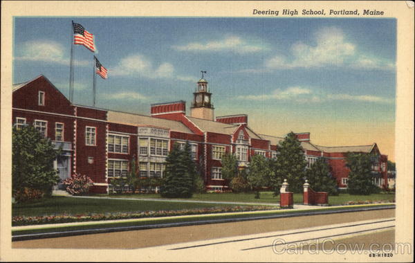 Deering High School Portland Maine