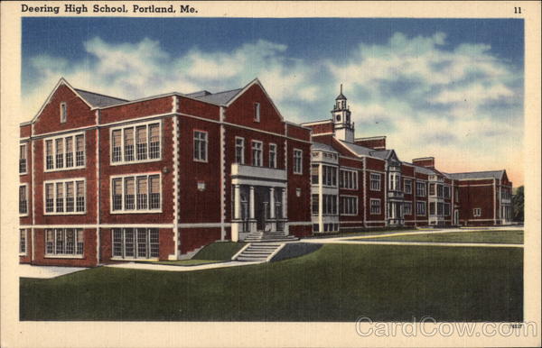 Deering High School Portland Maine