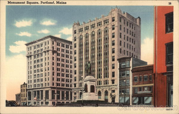 Monument Square Portland Maine