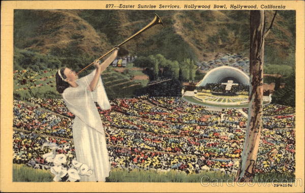 Easter Sunrise Services, Hollywood Bowl California