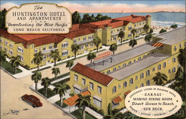 The Huntington Hotel and Apartments Long Beach California