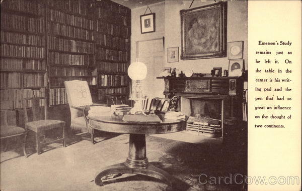 Emerson's Study Concord Massachusetts