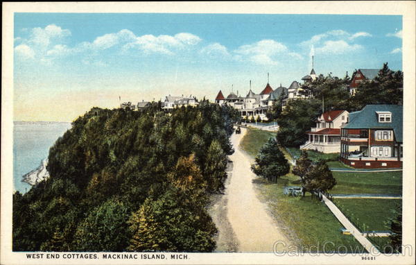 West End Cottages Mackinac Island Michigan