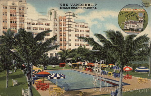 The Vanderbilt Miami Beach Florida