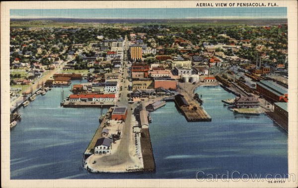 Aerial View Pensacola Florida