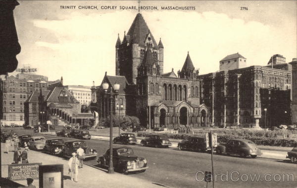 Trinity Church, Copley Square Boston Massachusetts