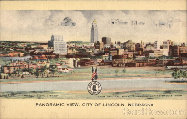 Panoramic View Lincoln Nebraska