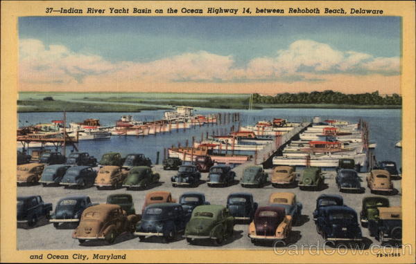 Indian River Yacht Basin Rehoboth Beach Delaware