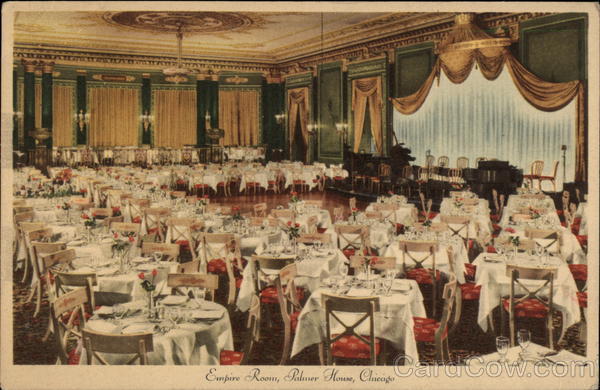 Empire Room, Palmer House Chicago Illinois