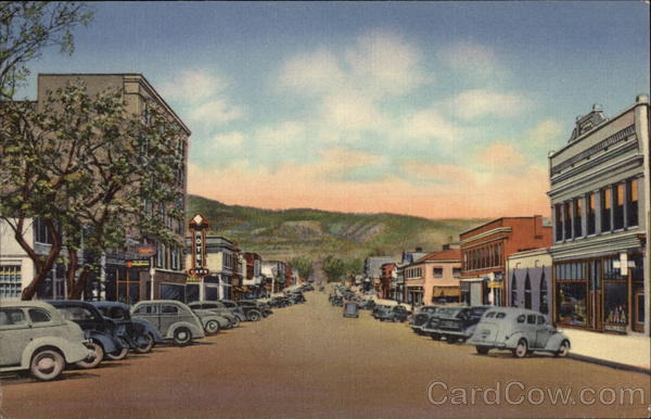 Second Street Looking North Raton New Mexico