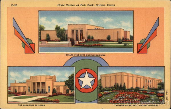 Civic Center at Fair Park Dallas Texas