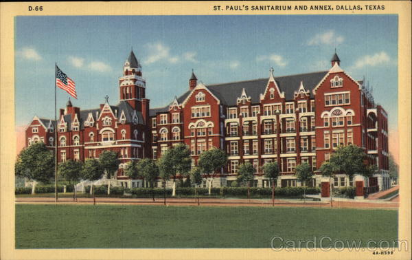 St. Paul's Sanitarium and Annex Dallas Texas