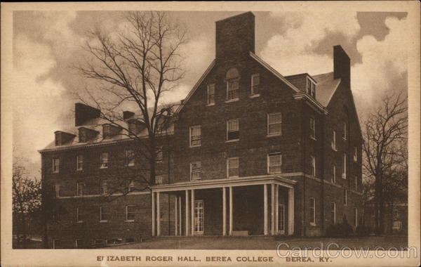 Berea College - Elizabeth Roger Hall Kentucky