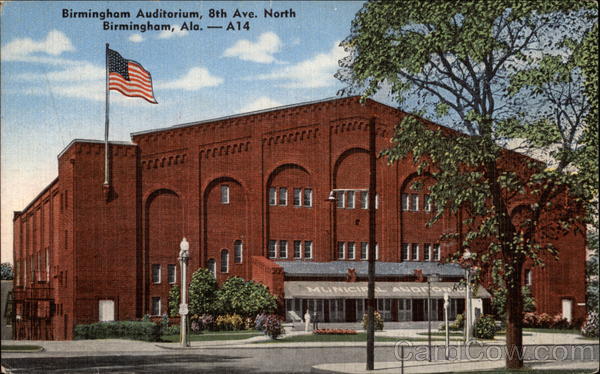 Birmingham Auditorium, 8th Avenue North Alabama