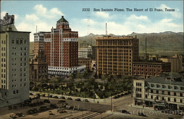 San Jacinto Plaza, the heart of El Paso Texas