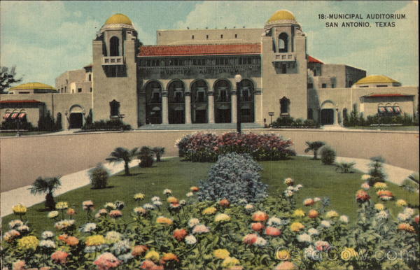 Municipal Auditorium San Antonio Texas