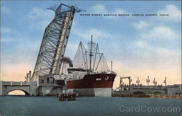 Water Street Bascule Bridge Corpus Christi Texas