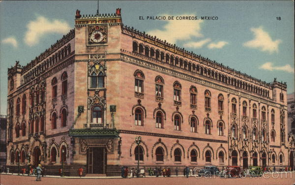 El Palacio de Correos Mexico City