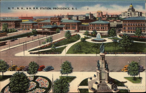N.Y., N. H., & H. R.R. Station Providence Rhode Island